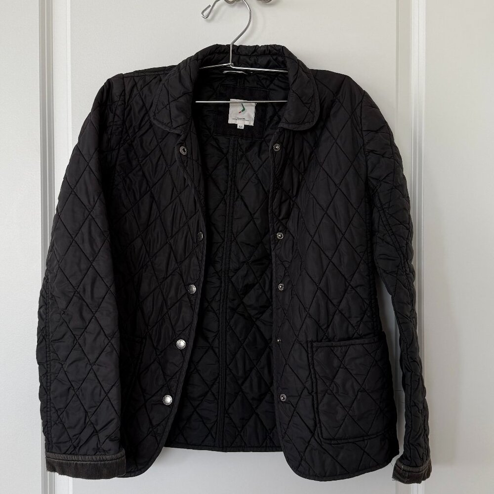 Boomerang Women's Black Quilted Jacket Size XS